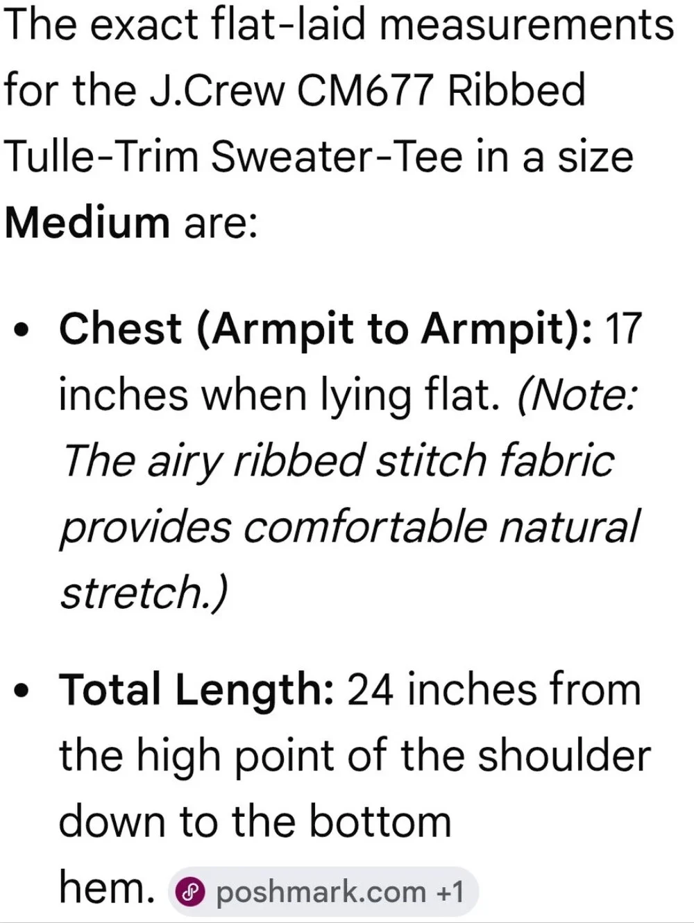 J. Crew Ribbed Tulle Trim Sweater Tee In Premium Ultra Fine Cotton In Peach Clay